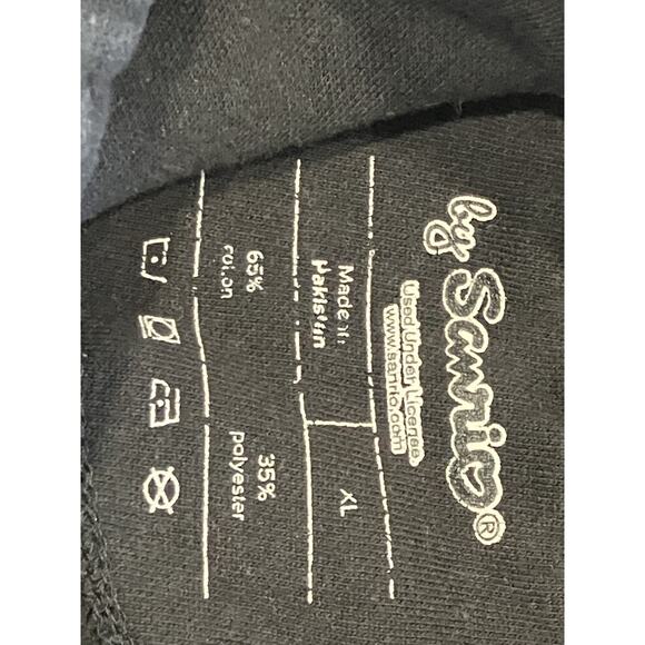 Keroppi Hoodie THICK Sweatshirt Fuzzy Lined Hood Unisex Size XL - Picture 11 of 11